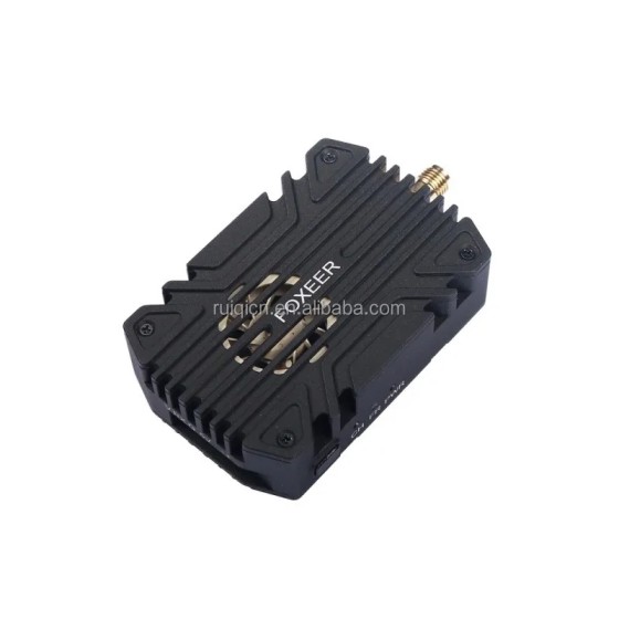 Foxeer Reaper Infinity 5.8G 40CH 5W VTX Build-in Mic Fan CNC Heat Dissipation Shell 20X20mm 9-36V for RC Airplane FPV Long Range